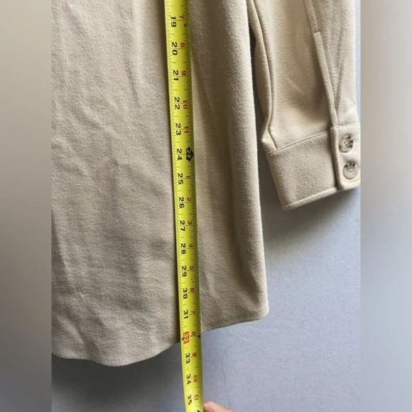 PGD from Plenty cream colour thick cotton oversized shacket Sz L - Picture 8 of 8